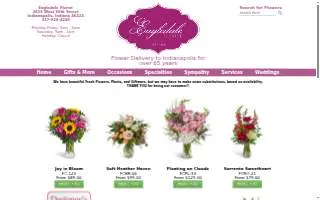 Eagledale Florist website