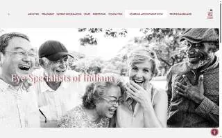 Eye Specialists Of Indiana website