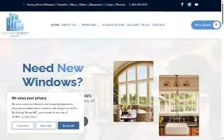 Factory Direct of Indianapolis website