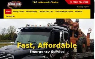 Guerrero Towing website