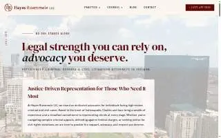 Hayes Ruemmele LLC website