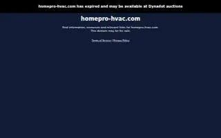 HomePro website