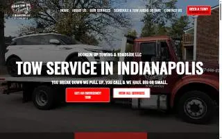Hook"EM" Up TOWING & Roadside LLC website