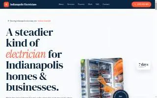 Indianapolis Electricians website