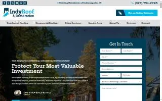 Indy Roof Company of Indianapolis website