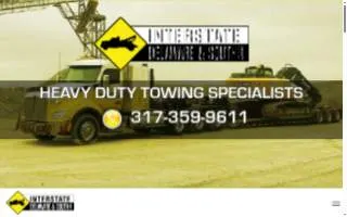 Interstate Towing of Indianapolis website