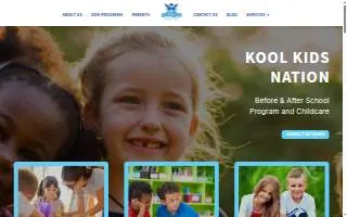 Kool Kids Nation Child Care Center - Indianapolis website