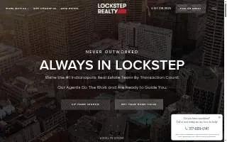 Lockstep Realty website