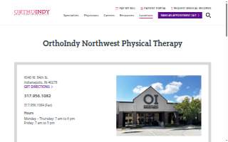 OrthoIndy Northwest Physical Therapy