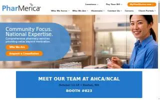 PharMerica of Indianapolis website