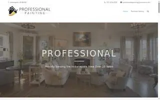 Professional Painting of Indianapolis website