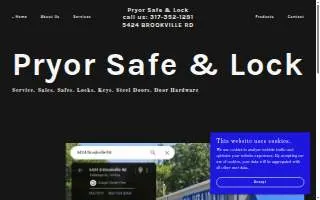 Pryor Safe & Lock website