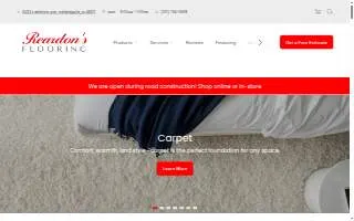 Reardon's Flooring website