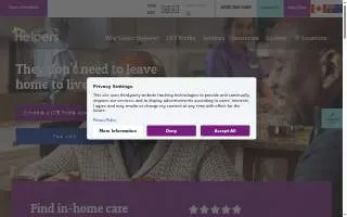 Senior Helpers of North Las Vegas website