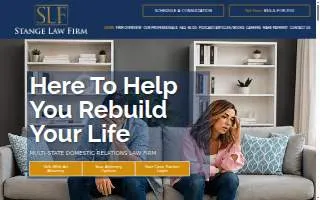 Stange Law Firm, PC of Indianapolis website