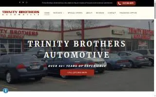 Trinity Brothers Automotive of Indianapolis website