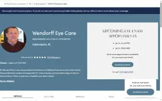 Wendorff Eye Care website