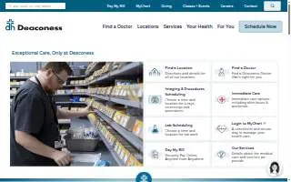 Deaconess Home Care of Laurel website