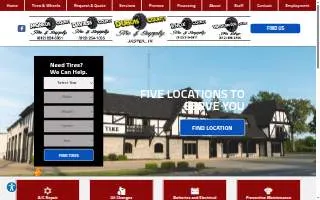 Dubois County Tire & Supply website