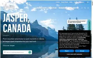 Jasper River Centre website