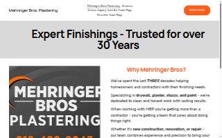 Mehringer Bros Plastering