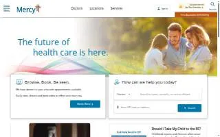 Mercy Hospital Southeast website