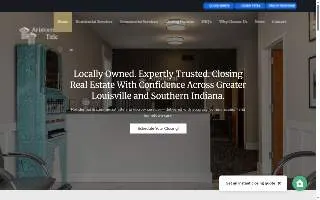 Aristocrat Title, LLC of Clarksville website