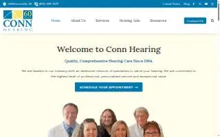 Conn Hearing of Jeffersonville website