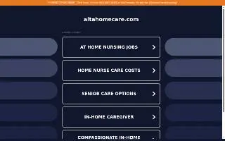 Altra Homecare of Kokomo website