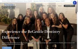 BeGentle Dentistry: Kokomo website