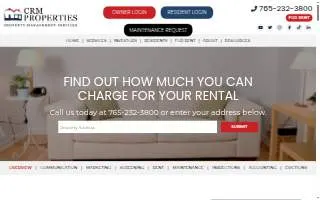 CRM Properties of Kokomo website