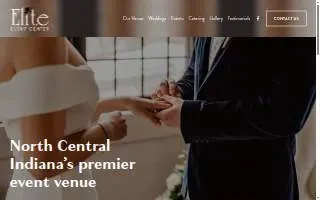 Elite Event Center of Kokomo website