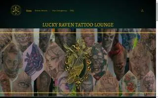 Lucky Raven Tattoo Lounge website