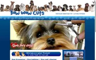 Bow Wow Cuts website