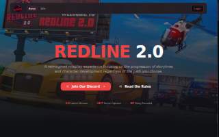 Redline Power Washing LLC website