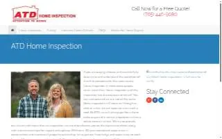 ATD Home Inspection website