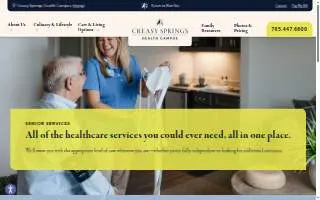 Creasy Springs Health Campus website
