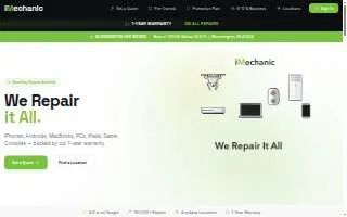 iMechanic, Apple iPhone Repair of Lafayette website