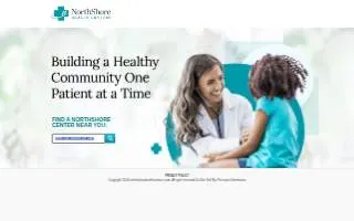 NorthShore Health Centers of Lake Station website
