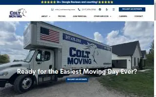 Colt Moving of Lebanon website