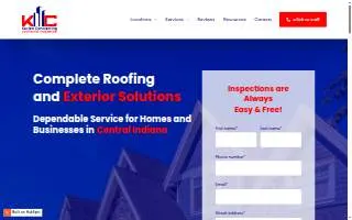 Kavlan Contracting website