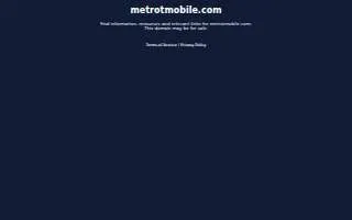 Metro by T-Mobile of Logansport website