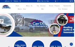Can Do Maintenance website