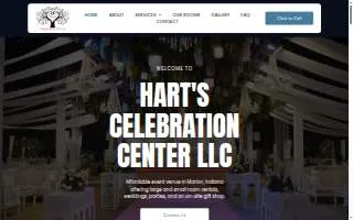 Hart's Celebration Center LLC website