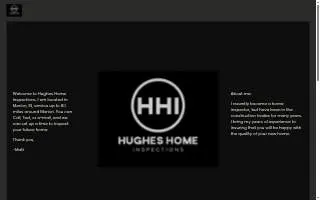 Hughes Home Inspections website
