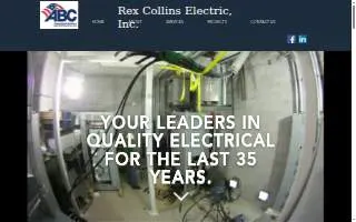Rex Collins Electric, Inc. website
