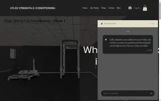 Atlas Strength & Conditioning website