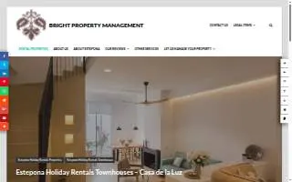 Bright Property Management of Martinsville website