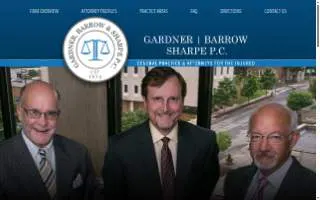 Gardner, Barrow & Sharpe P.C. website