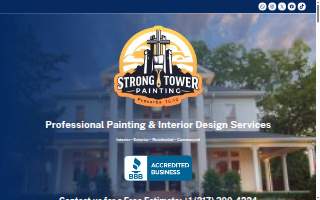 Strong Tower Painting